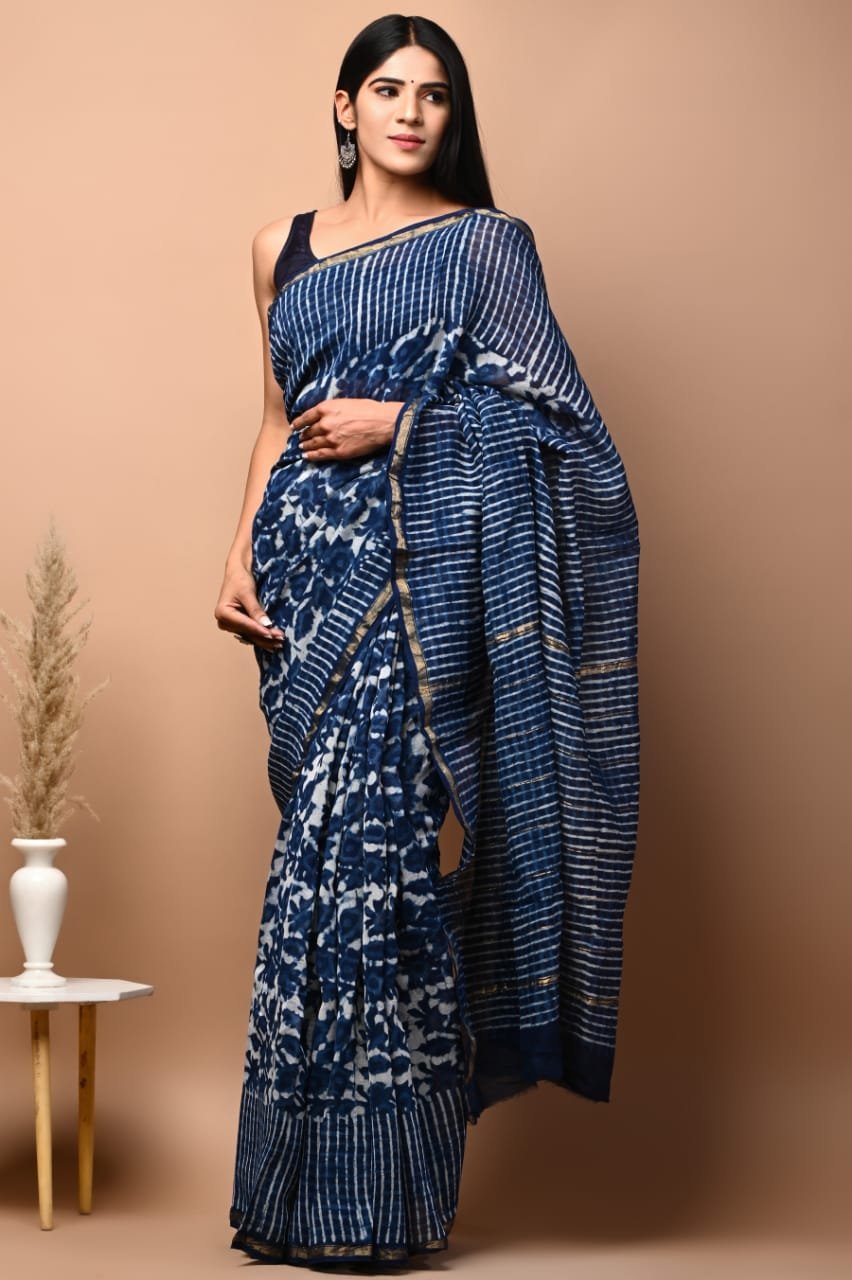 Wholesale Chanderi Saree CSCT2502-10