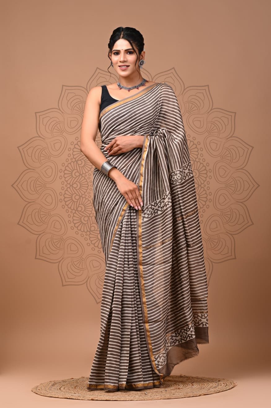 Wholesale Chanderi Saree CSCT2502-11