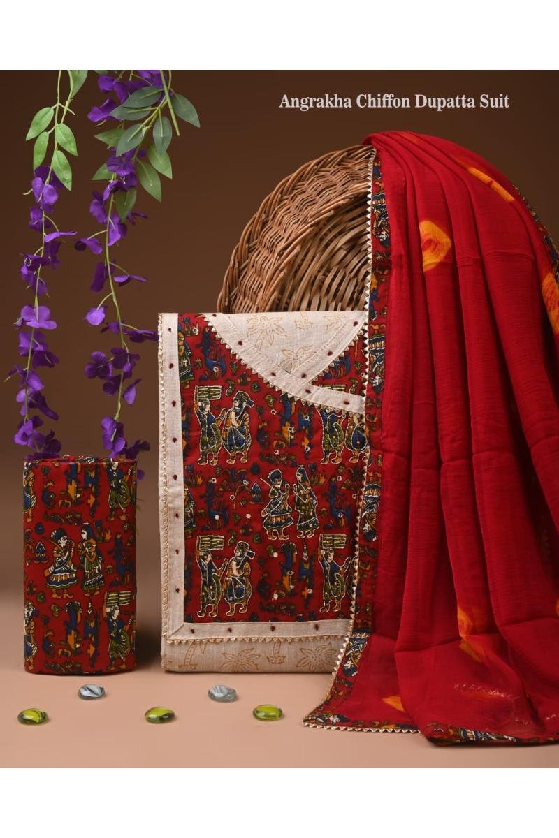 Gotta Patti Suits - Embellished design