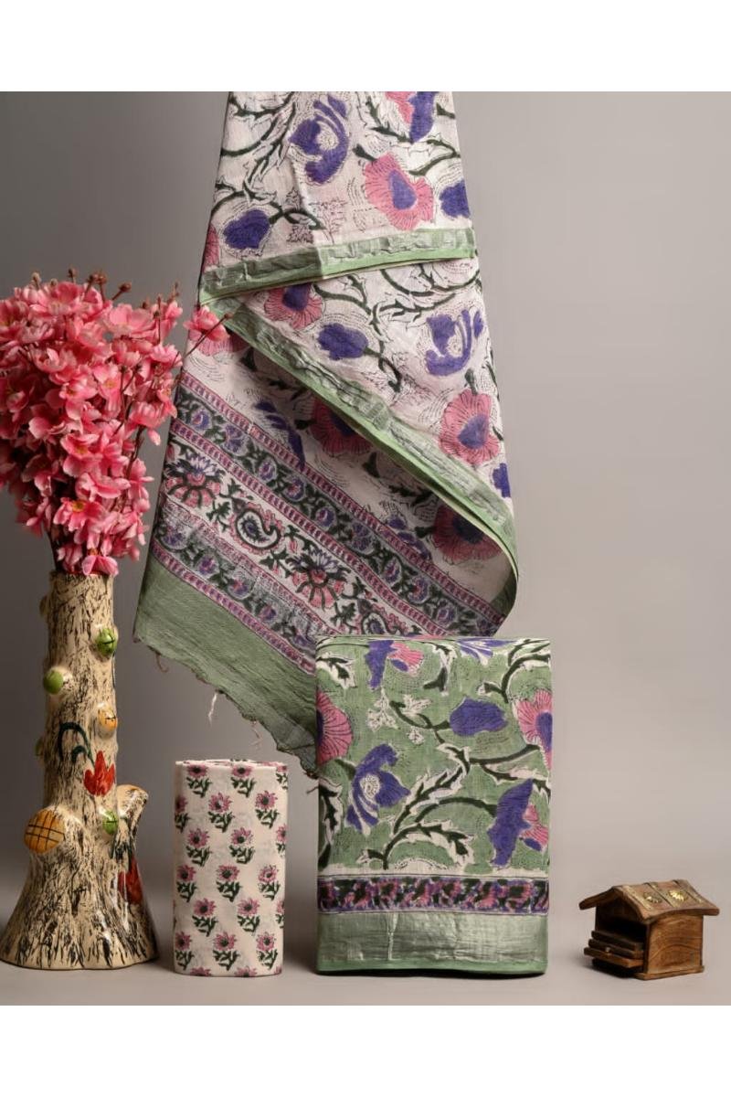 Linen Cotton Suit Material - Natural fiber