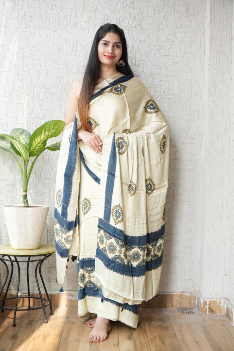 Modal Silk Suits Materials - Soft & drape