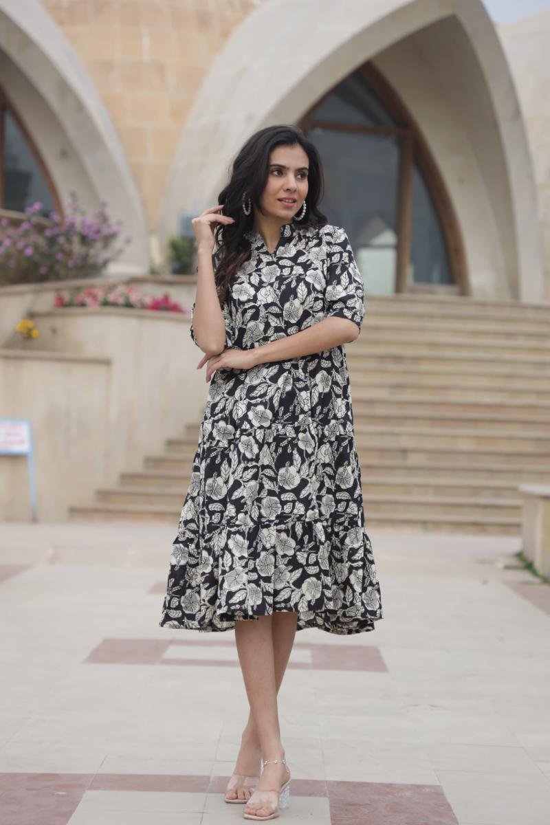 One Piece Dress - Contemporary style