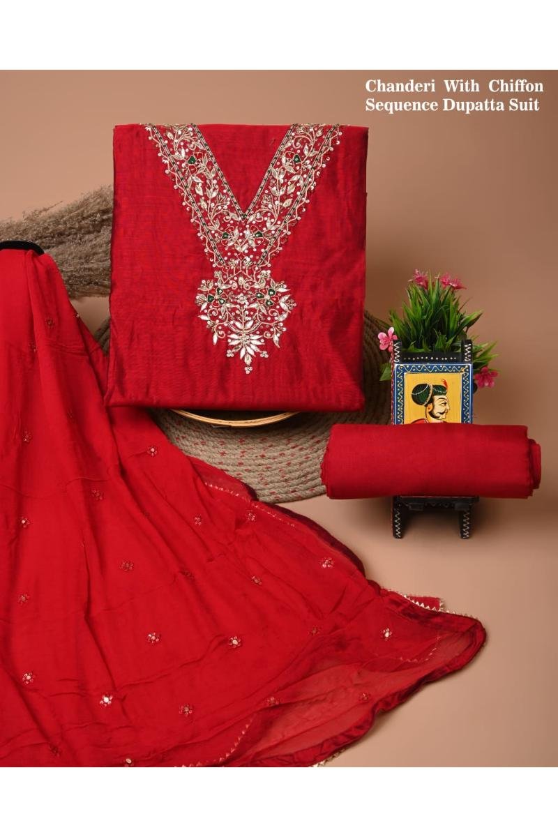 Party Wear Materials - Glamorous designs