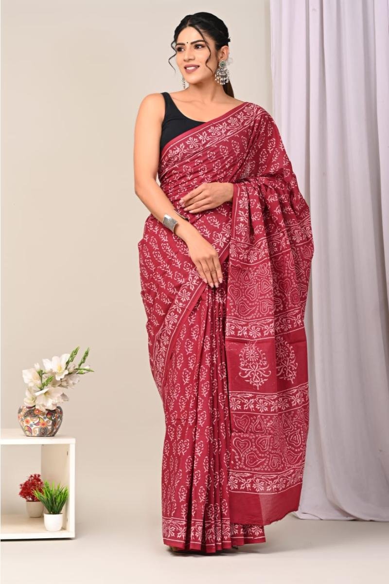 Premium Cotton Mul Sarees - Lightweight & breathable