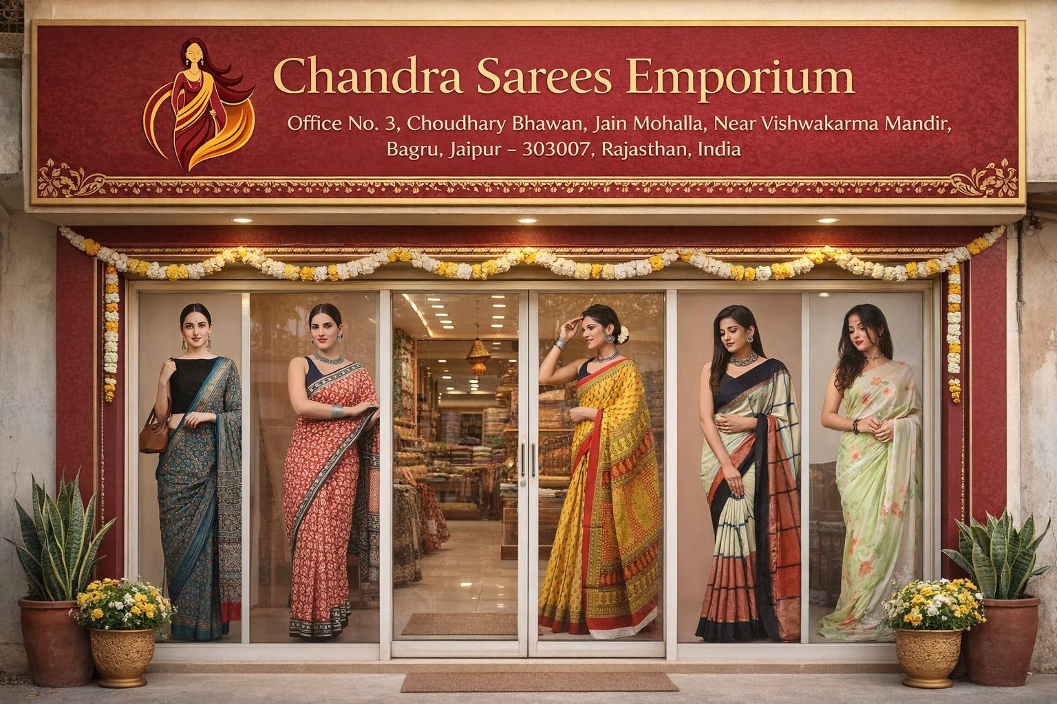 Chandra Sarees Storefront