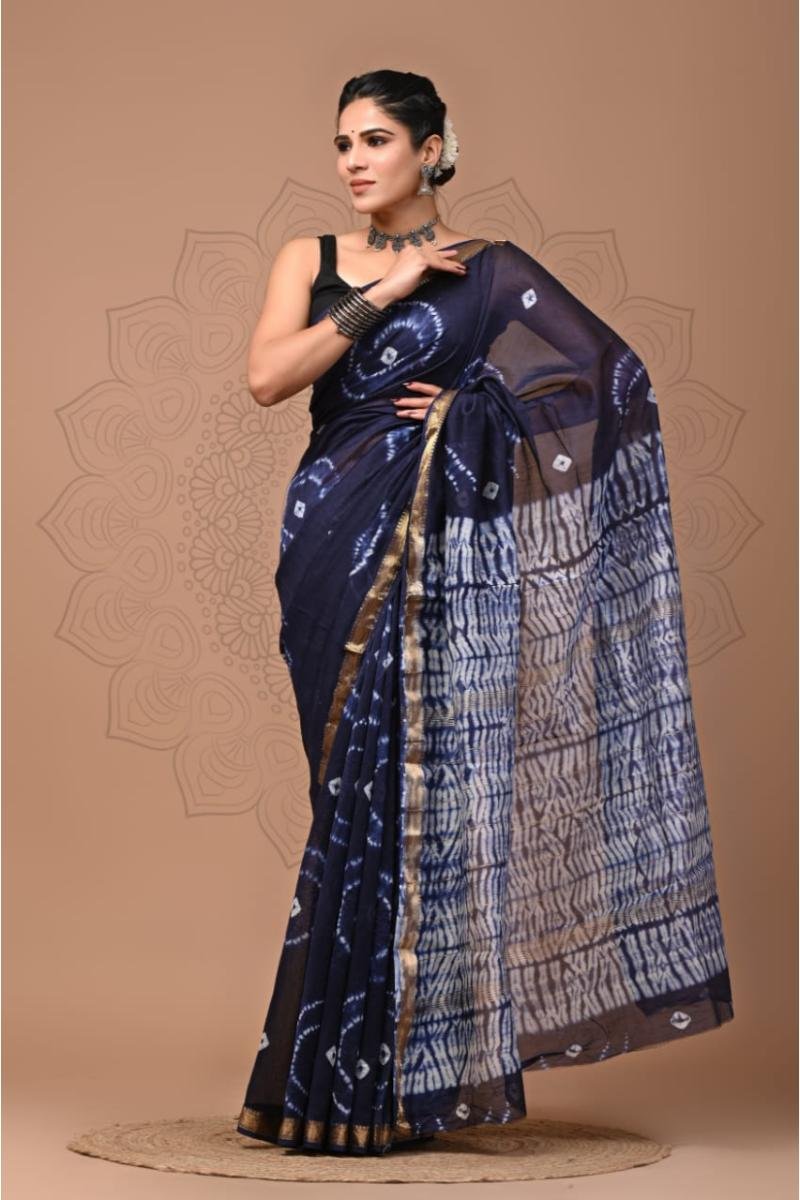 Maheshwari Silk Cotton Sarees Factory Price