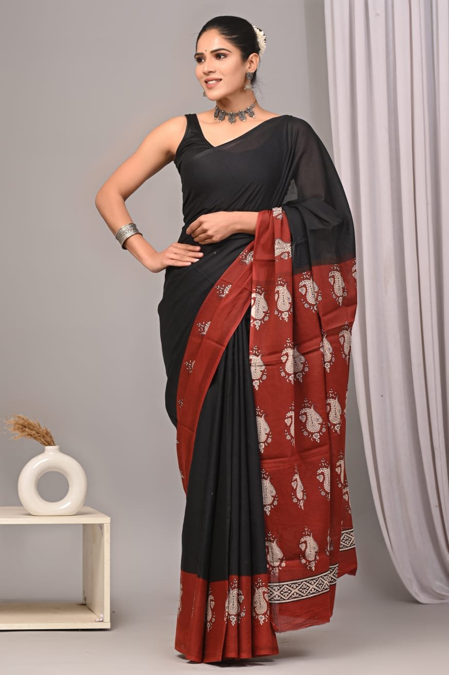 Soft Mulmul Cotton Saree